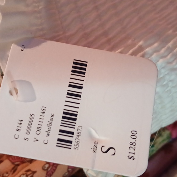 Free People White Ruffle Dress - Picture 5 of 6